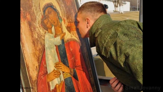 Песня Иерея Олега Скобли " По иконе катится слеза "(cover) смотреть онлайн