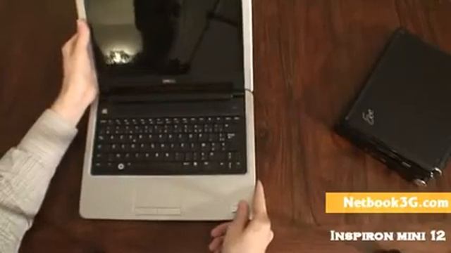 Netbook DELL Inspiron Mini 12, prise en main смотреть онлайн