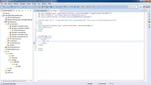 Spring 4 MVC CRUD Using Spring Data MongoDB Step by Step - Spring MVC Tutorial for Beginners смотреть онлайн
