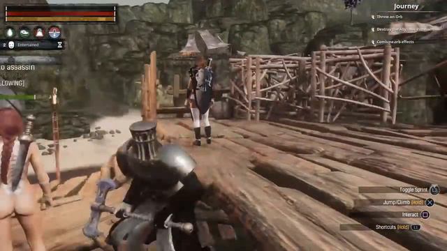 Lisa in Conan Exiles, a Beauty in Blood Soaked Sandals: It's a Pirates Life for Lisa Part 2 смотреть онлайн