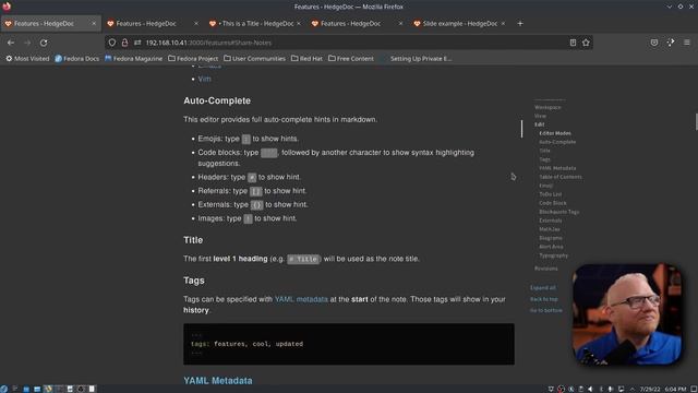 Collaborate better using the open source tool Hedgedoc смотреть онлайн