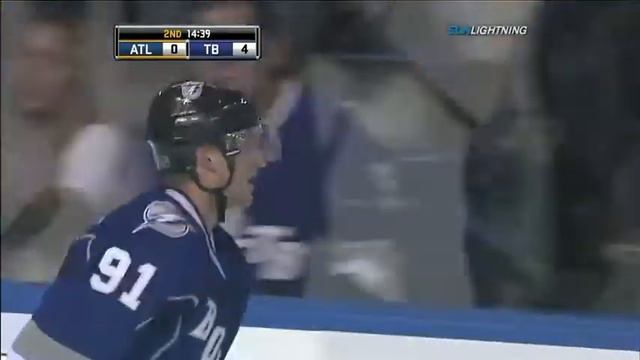 October 9, 2010- Steven Stamkos Game Winning Goal vs Atlanta Thrashers смотреть онлайн