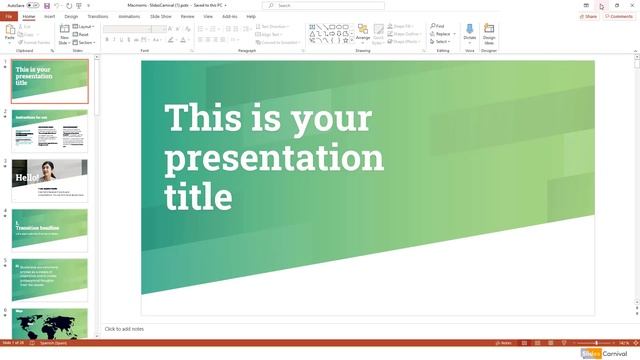 How do you apply a template to an existing presentation in PowerPoint? смотреть онлайн