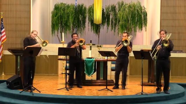 Rolling Thunder Trombone Quartet 1st demo смотреть онлайн