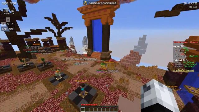 BRAND NEW ONEBLOCK SKYBLOCK SERVER IN 2021! *Big Server!* | Minecraft Oneblock | TheArchon | Chaos смотреть онлайн