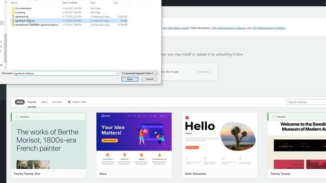 Agrofood - Install The Theme and Import Demo Content смотреть онлайн