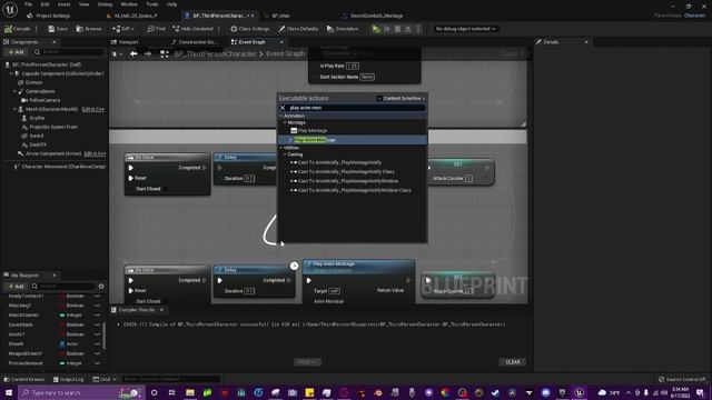 Unreal Engine 5 Tutorial: Easy Attack Combo (Overview/Explanation Tutorial) смотреть онлайн