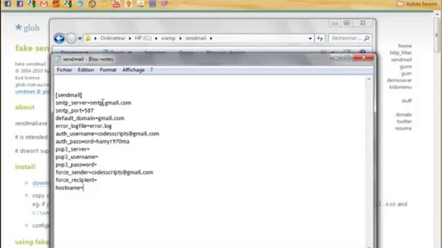 Configurer WampServer et envoyer des mails en local смотреть онлайн