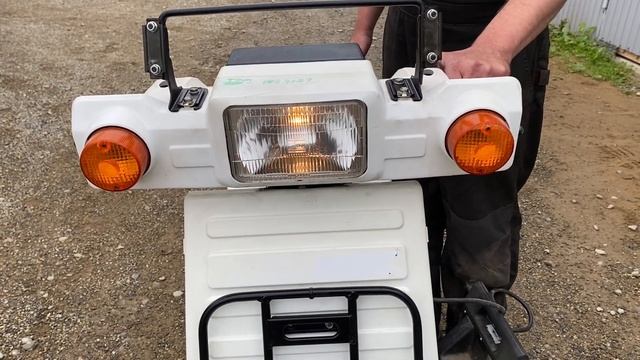 Видео запуска Honda GYRO-X 50 смотреть онлайн