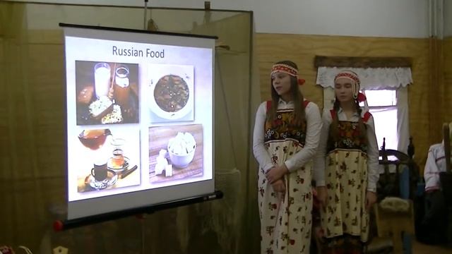 Урок в музее Русская изба Станина Э. А. ГБОУ Школа №1191 смотреть онлайн