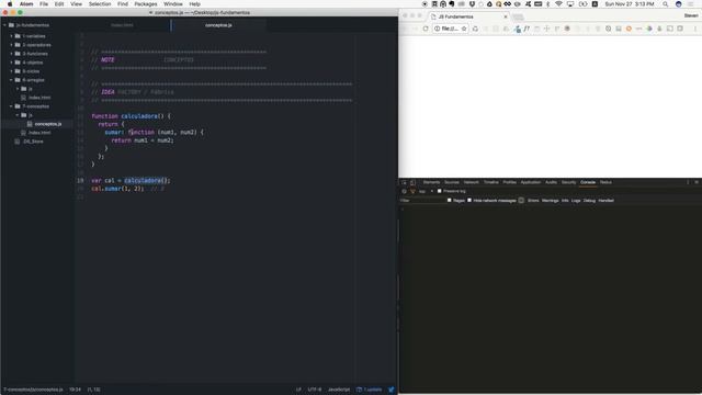 [JavaScript] 10.3 Fábrica / Factory смотреть онлайн