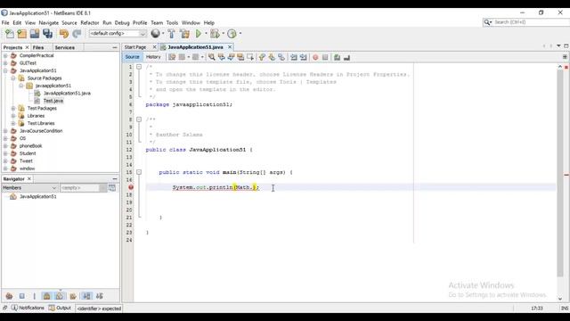 55-دورة أساسيات جافا Class Math and its methods смотреть онлайн