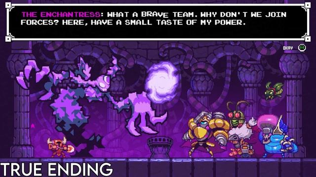 Shovel Knight Dig - All 3 Endings (Normal, True, and Secret Endings!) смотреть онлайн