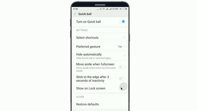 What is quick ball setting|how to enable quick ball setting|Quick ball ko on kaise kare смотреть онлайн