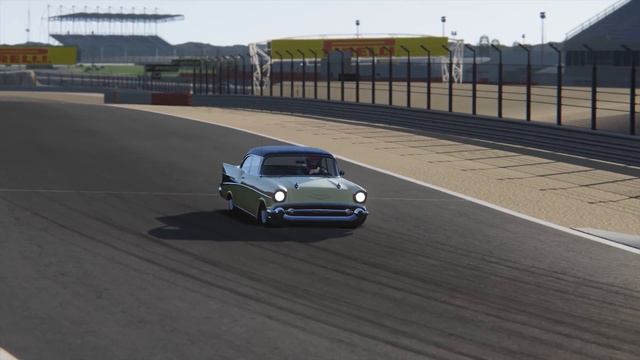 Chevrolet Bel Air - Bahrain International Circuit (Assetto Corsa) смотреть онлайн