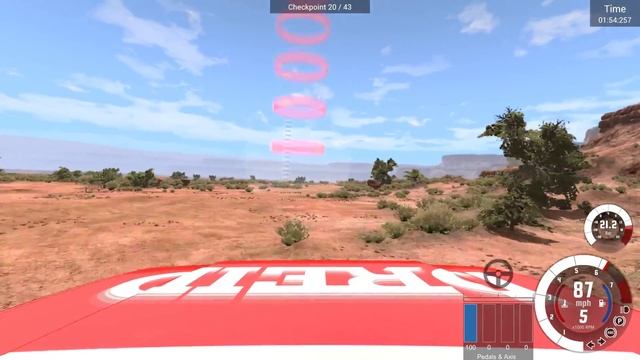 BeamNG.Drive 0.6.1 - Downhill Rally in 3:39.661 смотреть онлайн