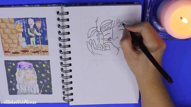Инктобер - AleksArtHouse | День#9 - precious/драгоценный,любимый | Inktober 2018 смотреть онлайн