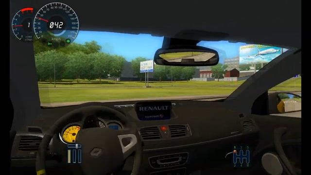 City Car Driving - Renault Megane RS смотреть онлайн