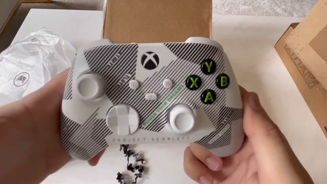 Xbox Series X exclusive Scarlett controller unboxing - 5 years at Microsoft crystal & Surface Book смотреть онлайн
