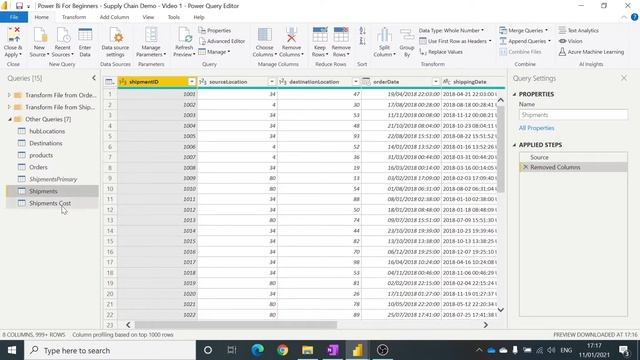 Power BI Basics Power Query Referencing and Unpivoting смотреть онлайн