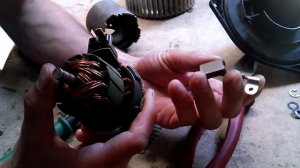 Ремонт моторчика отопителя. Замена щеток. Ниссан Альмера N15