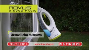 Rovus logu tīrīšanas ierīce Window Magic