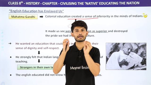 “English Education has Enslaved Us” - Civilising the ‘Native’ Educating the Nation | Class 8 Histor смотреть онлайн