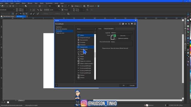 MENU OBJETO SUMIU DO COREL DRAW RESOLVIDO смотреть онлайн