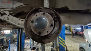 КАЛИНА 1 - ЗАКЛИНИЛИ ТОРМОЗА! #тормоз