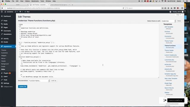 How to remove the Wordpress login bar without using a plugin - 2017 смотреть онлайн