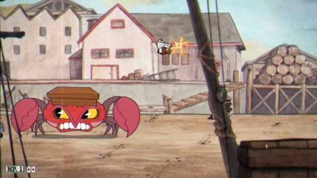 CUPHEAD - Серия 12 часть 1 (Четвертый и Погружение в водный уровень) Steam Controller смотреть онлайн