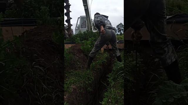 Бурим сваи для буронабивного ростверка смотреть онлайн