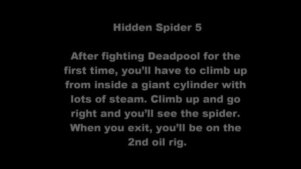 Spider-Man Shattered Dimensions Deadpool Hidden Spiders