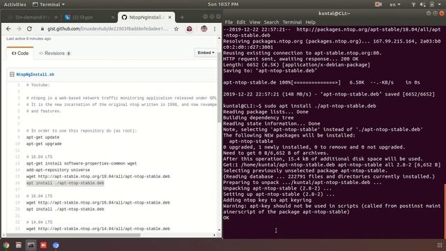 Install NtopNg traffic monitor on Ubuntu Linux смотреть онлайн