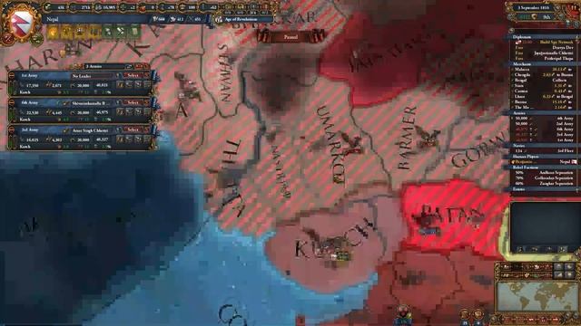 Europa Universalis 4 Dharma | Nepal | Part 42 | All the Stack Wipes смотреть онлайн