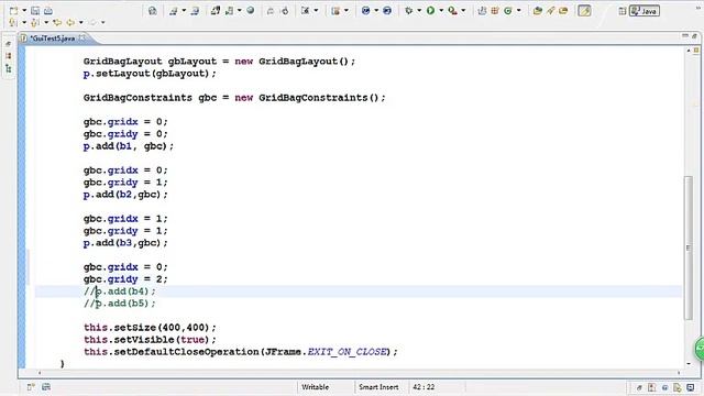 Java 语言基础 48 gridbaglayout布局 смотреть онлайн