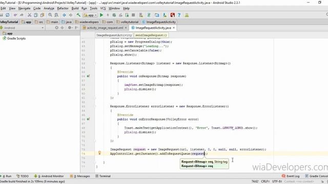 دوره مقدماتی ارتباط با سرور - کار با کتابخانه والی Image Request #3 смотреть онлайн