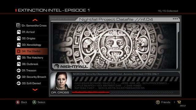 Extinction NIGHTFALL All Intel Storyline Files [1080p] - Call of Duty Ghosts Onslaught DLC смотреть онлайн