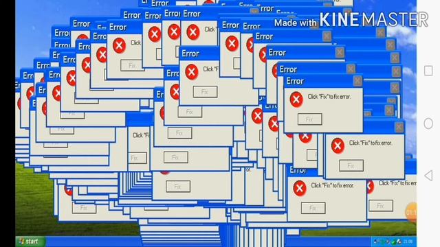 Как много ошибок!?Windows XP!!!
