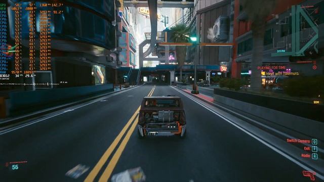 Xeon E5-2689 + Rx 580 8gb Cyberpunk 2077