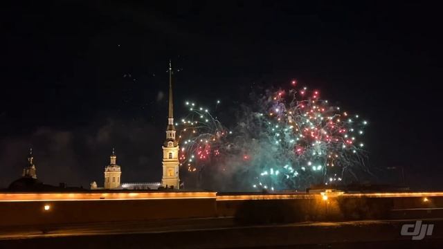 Новогодний салют-фейерверк 2020 в Санкт-Петербурге смотреть онлайн