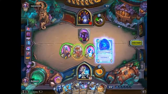 Hearthstone #4 Stargazer Luna (new Boomsday card) easy win смотреть онлайн
