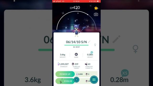 Shiny Purrloin In Pokémon Go смотреть онлайн