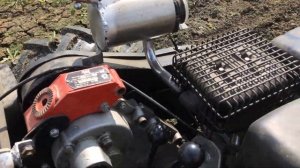 Возим сапропель мотоблоком из раздатки от Нивы