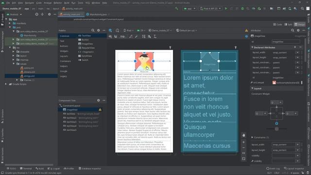 Android Tutorial - Slide Tampilan dengan ScrollView смотреть онлайн