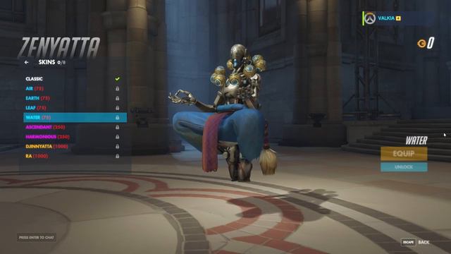 Overwatch Skin: Zenyatta [360 View] смотреть онлайн