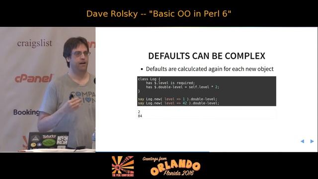 2016 - Basic OO in Perl 6 - Dave Rolsky смотреть онлайн