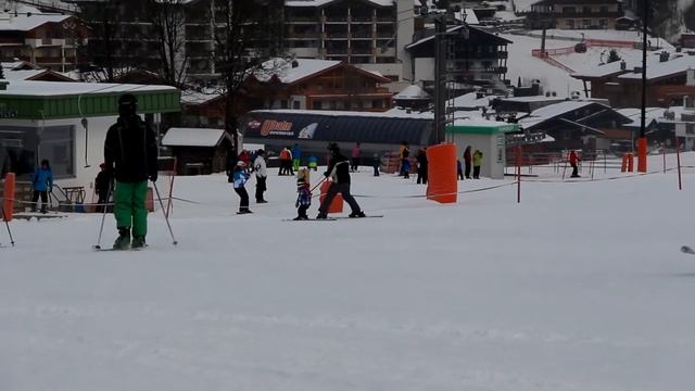 Марк на лыжах. Hinterglemm 2015. Short. смотреть онлайн