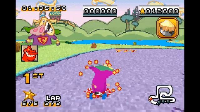 Cartoon Network Speedway (100%) | GBA | Longplay | Walkthrough #25 [4Kp60] смотреть онлайн