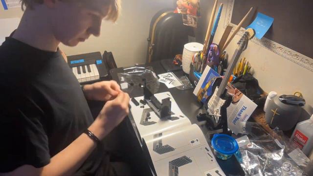 5 minute Timelapse of my Lego Fender Guitar Build - (No commentary or music) смотреть онлайн